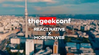 TV apps with React Native at thegeekconf